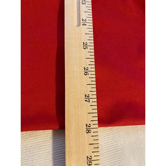 Arkansas Razorbacks Crable Red Cowl Neck Jacket Long Sleeve Pullover Top Sporty - Picture 6 of 10